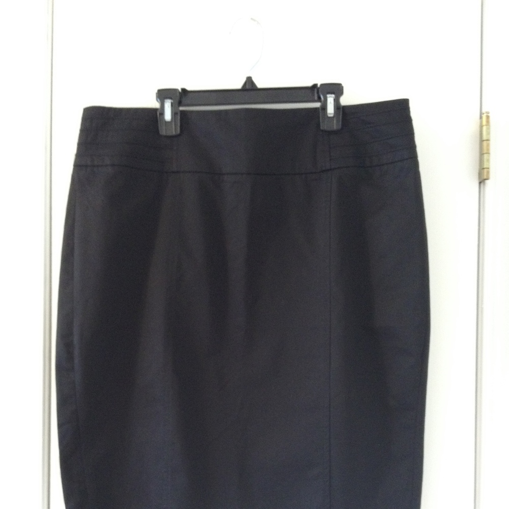 Black Cotton Skirt